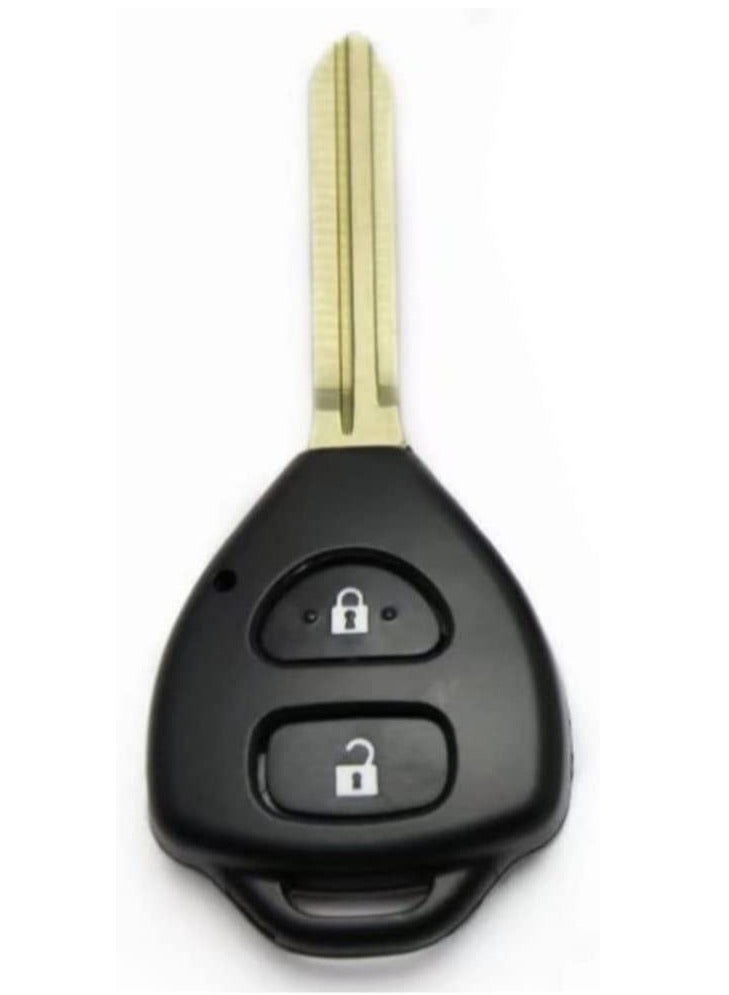 Rubik 2 Buttons Replacement Keyless Entry Remote Key Fob Case Fit for Toyota Hilux Rav4 Corolla Camry Yaris Prado Echo Key Fob Cover Shell - Image 5