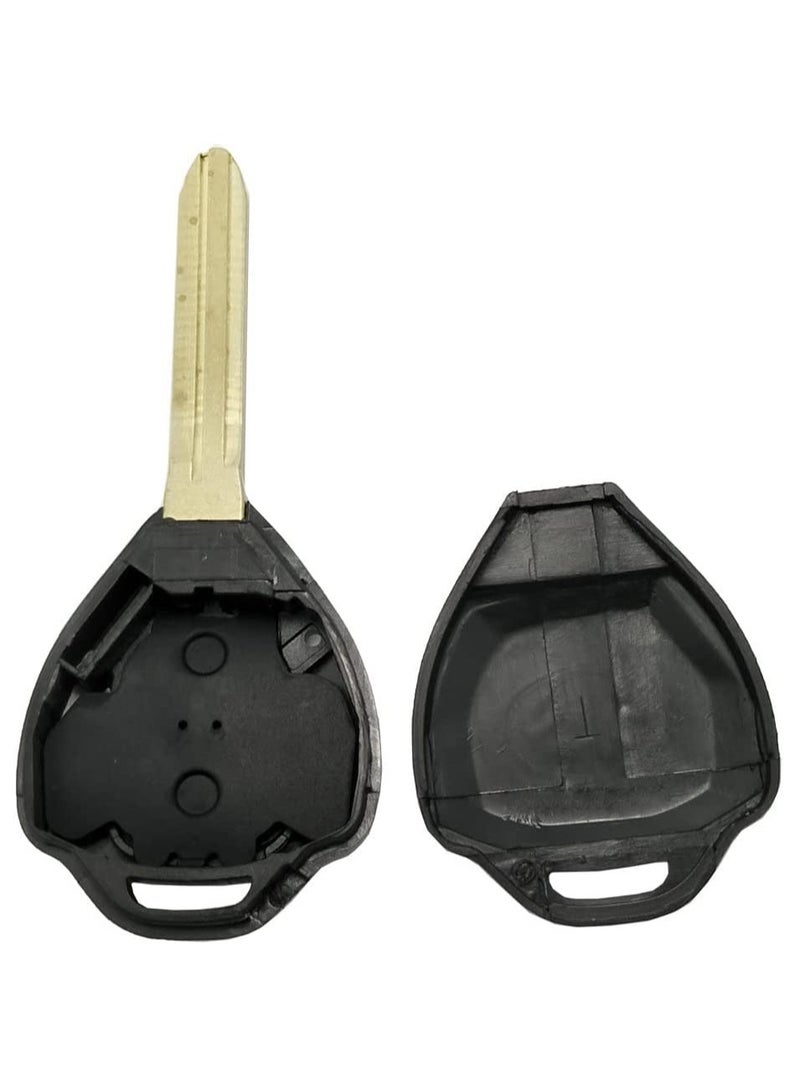 Rubik 2 Buttons Replacement Keyless Entry Remote Key Fob Case Fit for Toyota Hilux Rav4 Corolla Camry Yaris Prado Echo Key Fob Cover Shell - Image 4