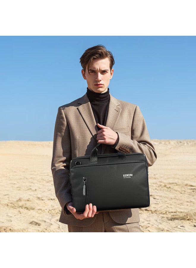 Lexon Laptop Bag, Handheld And Shoulder Bag, Notebook Bag, 16-inch Simple Business Travel Briefcase