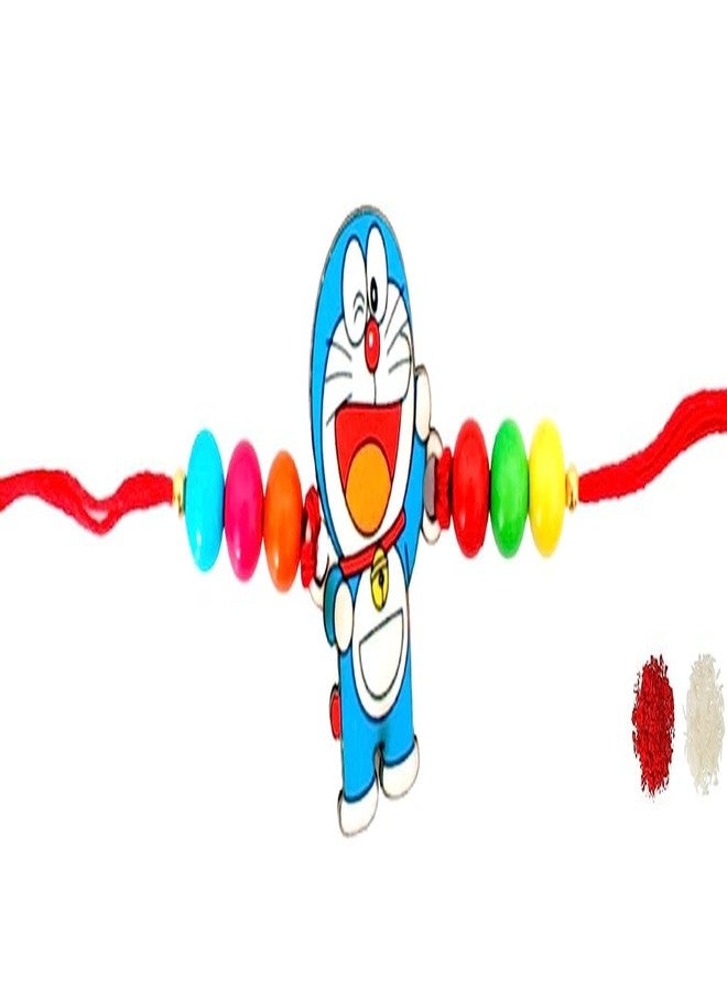 VR Creatives Kids doremon Rakhi for Brother Kids Boy Girls Combo, Kids Watch Rakhi on Rakshabandhan Gift For Brother - Image 3