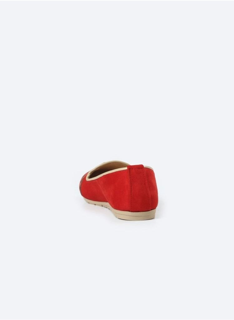 Zahwa - Ballerina Suede Flat - Image 1