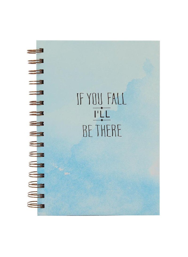 ROCO Notebook "If You Fall I'll Be There"A5100 Sheets - Image 1