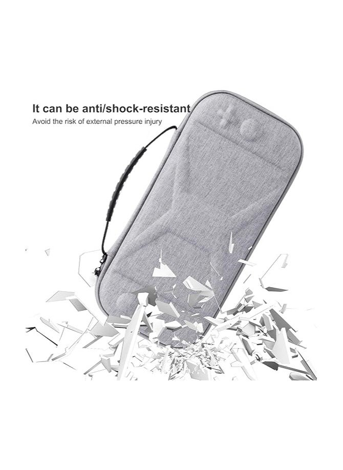 General NS Switch 2 (2025) Accessory Case + [2-Pack] NS Switch 2 Screen Protector Tempered Glass, NS Switch 2 (2025) 8-inch Hard Carrying Case  - Image 5