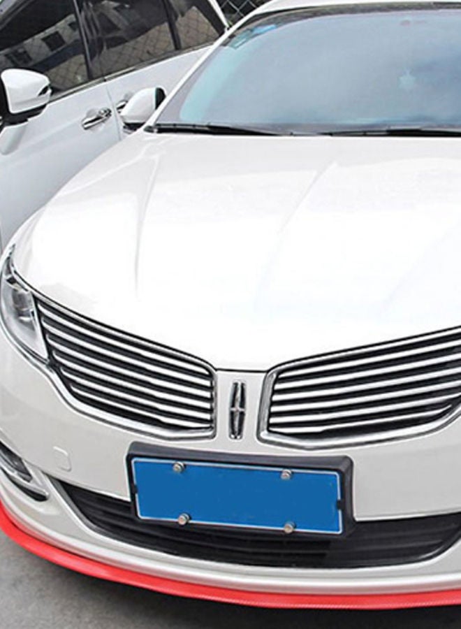 NIBEMINENT Universal Car Front Bumper Lip Splitter Sticker - Image 2