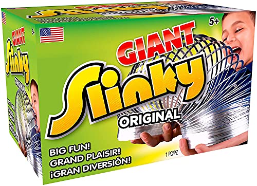 Slinky The Original Slinky Brand Giant Metal Slinky Kids Spring Toy - Image 1