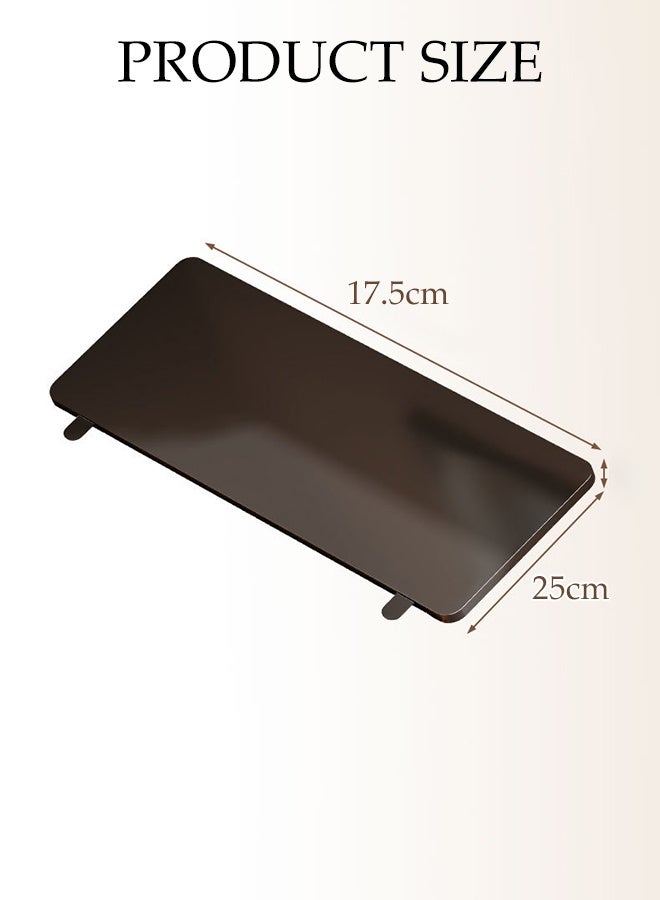 DUNISO لوحة تمديد سطح المكتب، بدون ثقب، صينية تمديد مكتبية مريحة - رف تمديد مثبت على الطاولة لدعم ذراع الكمبيوتر لراحة وإنتاجية المكتب المنزلي - Image 2