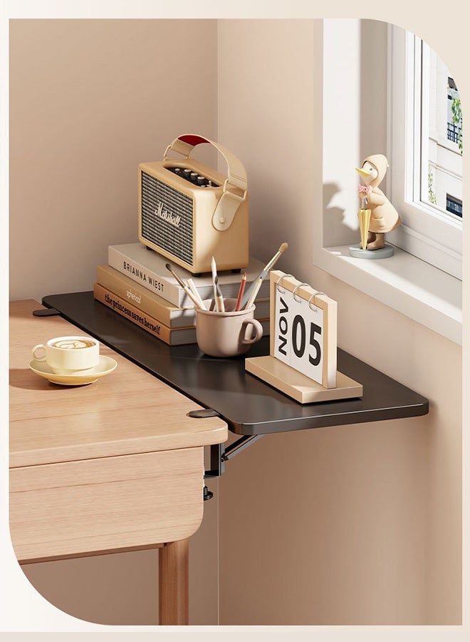 DUNISO لوحة تمديد سطح المكتب، بدون ثقب، صينية تمديد مكتبية مريحة - رف تمديد مثبت على الطاولة لدعم ذراع الكمبيوتر لراحة وإنتاجية المكتب المنزلي - Image 3