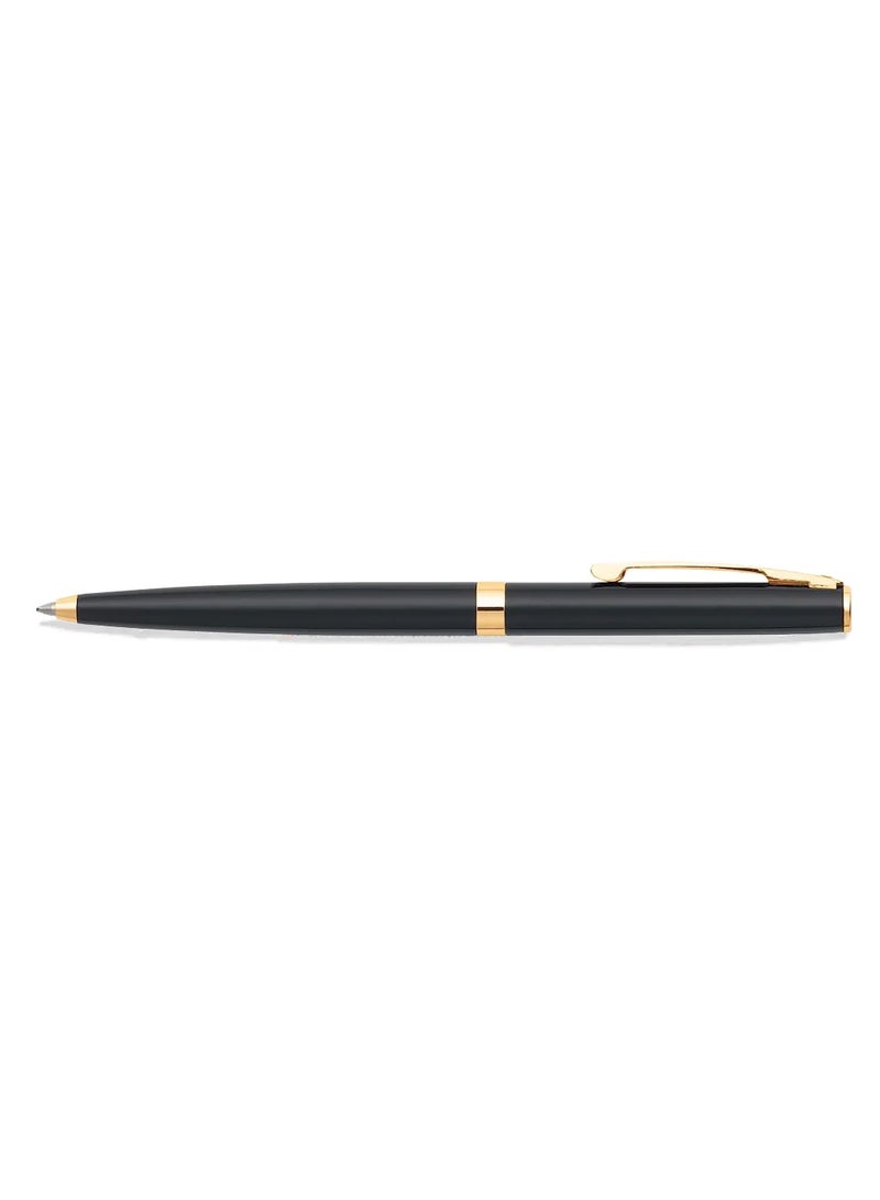 Sheaffer® SAGARIS 9471 Gloss Black Ballpoint Pen With Gold Tone Trim - Image 2