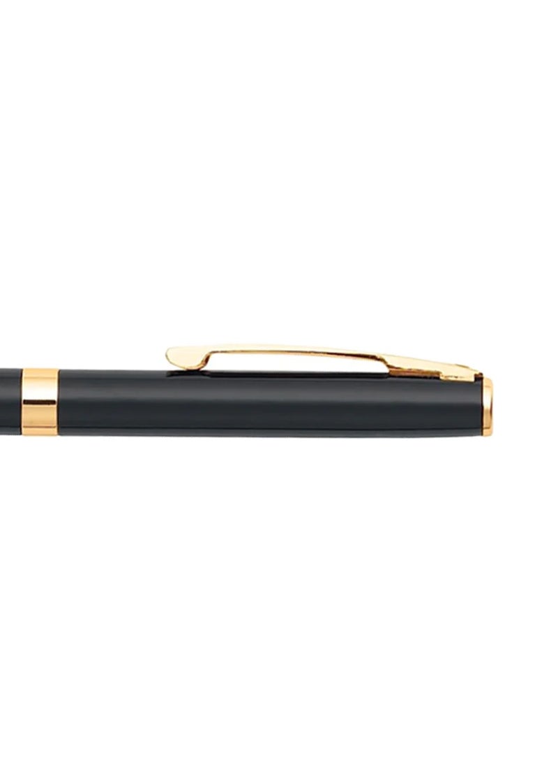 Sheaffer® SAGARIS 9471 Gloss Black Ballpoint Pen With Gold Tone Trim - Image 4