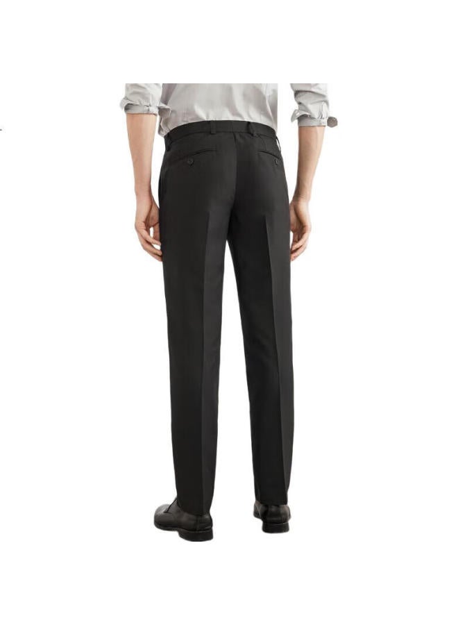 G2000 سروال رسمي ضيق للرجال قابل للغسل في الآلة ومضاد للكهرباء الساكنة 41152073G2 أسود 34 - Image 1