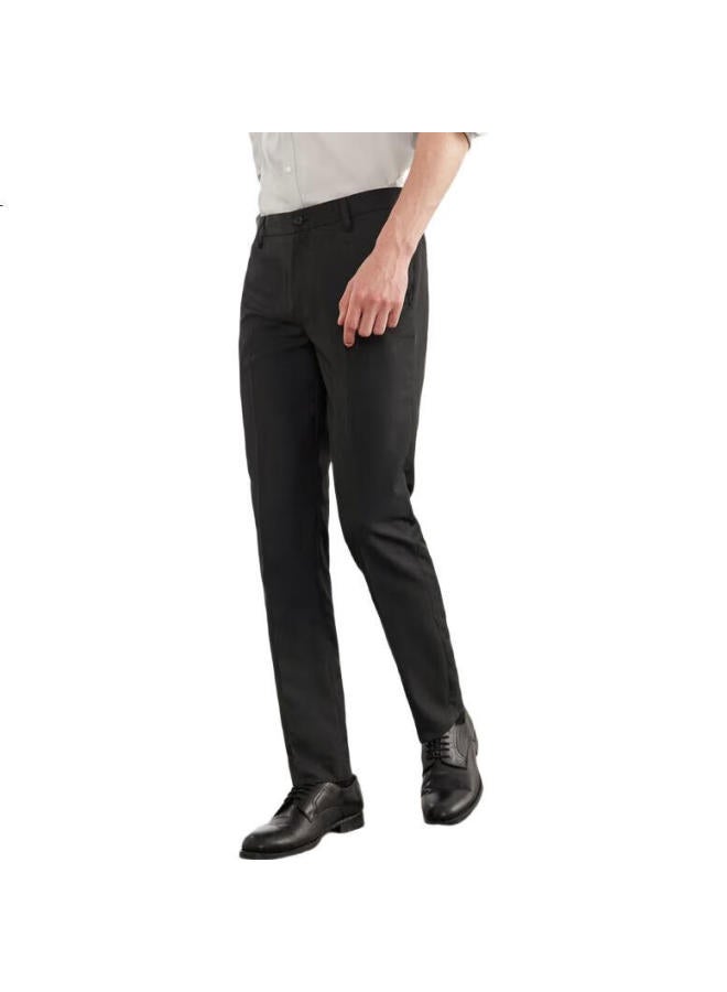 G2000 سروال رسمي ضيق للرجال قابل للغسل في الآلة ومضاد للكهرباء الساكنة 41152073G2 أسود 34 - Image 3