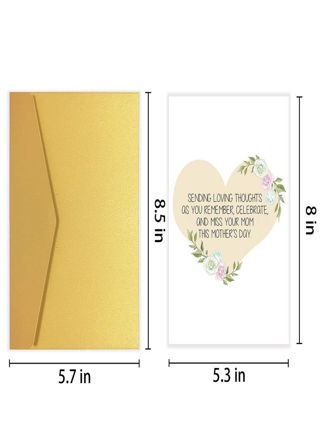 Goroar Sympathy First Mothers Day Card, In Memory of Mother's Day Card, Grieving Mothers Day Card, Bereaved Mother's Day Card from Children, Thinking of You Card - Image 2