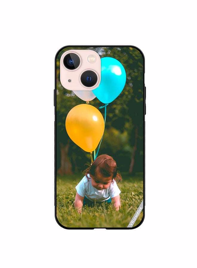 VR CREATIVE Protective Case Cover For Apple iPhone 14 Boy With Balloons Design Multicolour - Image 1