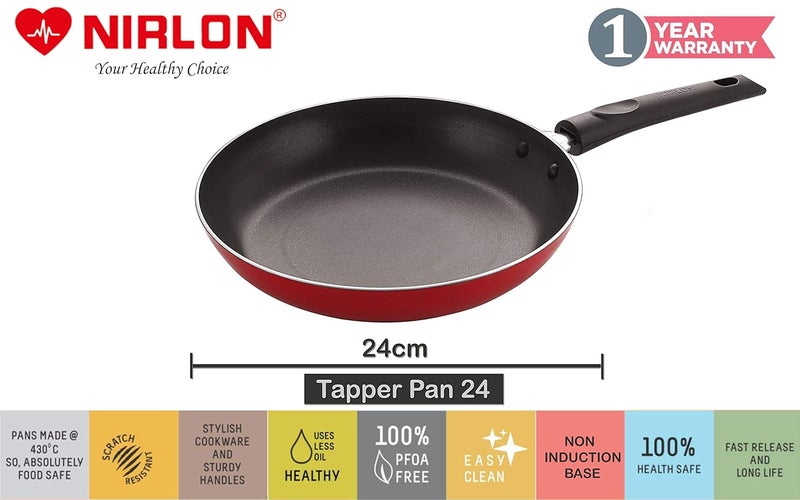 Nirlon Aluminium Non Stick Cooking Pots Pans Set of3 Pieces UP7_AC_TP24 - Image 3