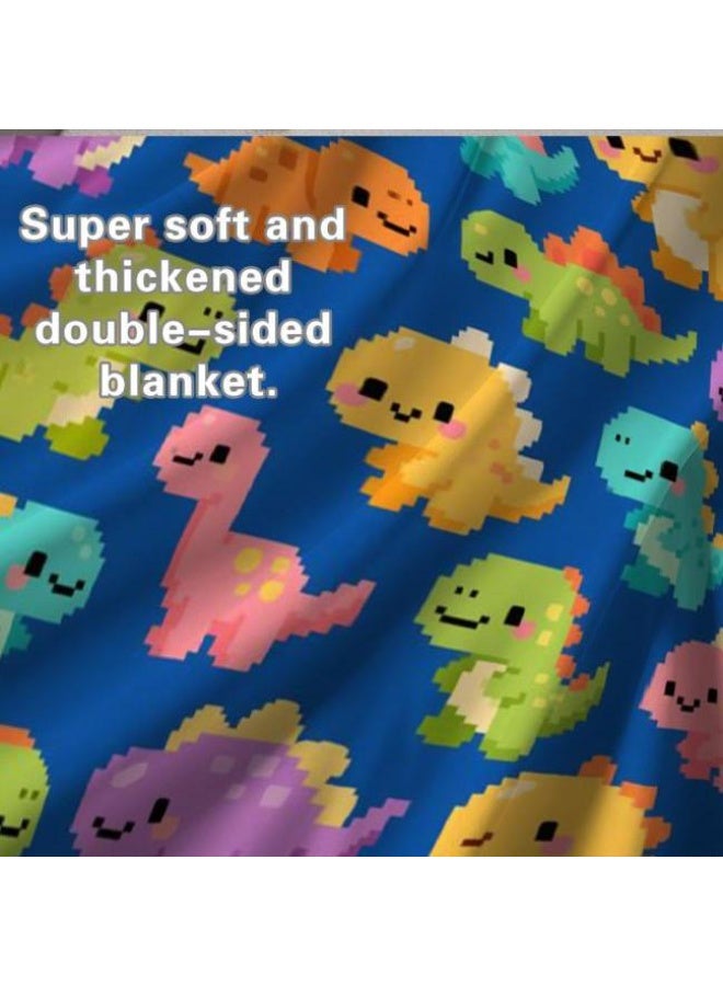 عام بطانية رقيقة من الفانيلا الكرتونية للأطفال والرضع (دافئة ومريحة، ومناسبة للنوم والألعاب) 70 سم * 100 سم