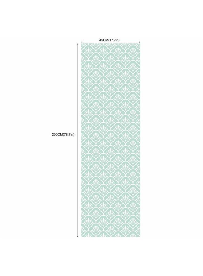 Bluejw Cross Border Wallpaper Blue And White Baroque Background Wallpaper Living Room Bedroom Wall Renovation Furniture Sticker RW020 - Image 1