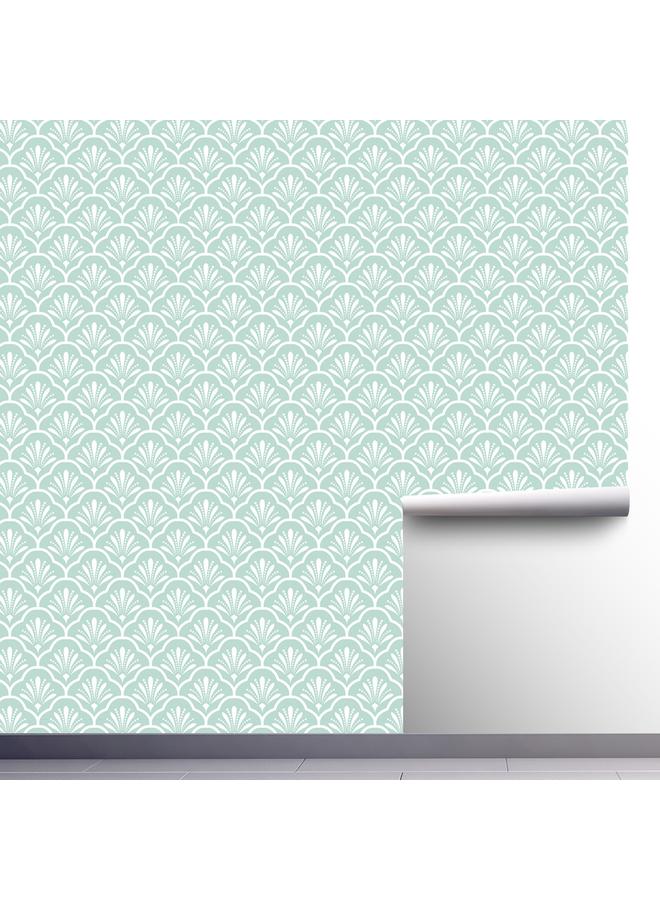 Bluejw Cross Border Wallpaper Blue And White Baroque Background Wallpaper Living Room Bedroom Wall Renovation Furniture Sticker RW020 - Image 4