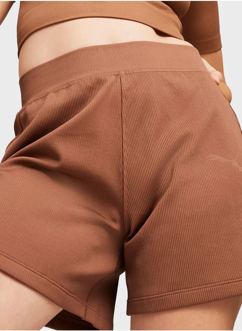 PUMA Dare To Muted Motion Flared Shorts