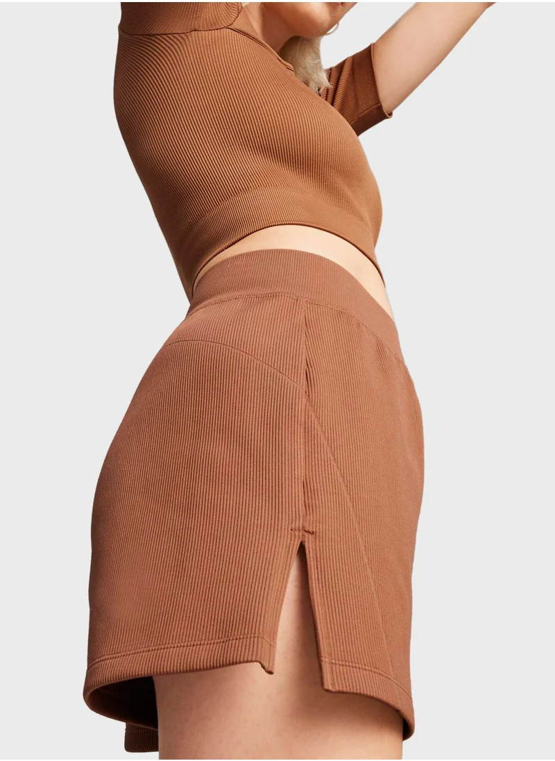 PUMA Dare To Muted Motion Flared Shorts