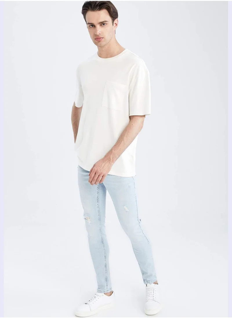 DeFacto Comfort Fit Straight Leg Jeans