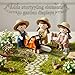 JOINPAYA 2Pcs Miniature Dollhouse Chainsaw Mini Garden Chainsaw Figurine PVC Fairy Garden Accessories for Landscape Decoration - Image 4