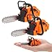 JOINPAYA 2Pcs Miniature Dollhouse Chainsaw Mini Garden Chainsaw Figurine PVC Fairy Garden Accessories for Landscape Decoration - Image 2