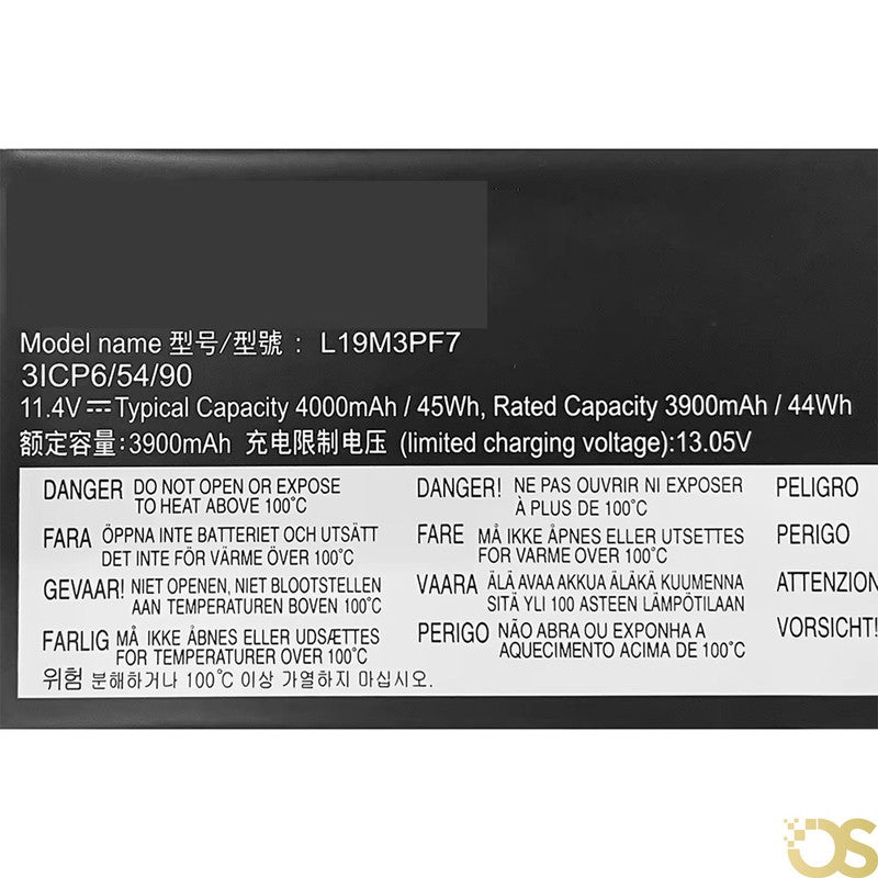 OS Battery Compatible with Lenovo IdeaPad Gaming 3-15ARH05 3-15IMH05 ThinkBook 15p IMH 15p G2 ITH L19M3PF7 From OS Store - 3 Month Warranty - Image 2