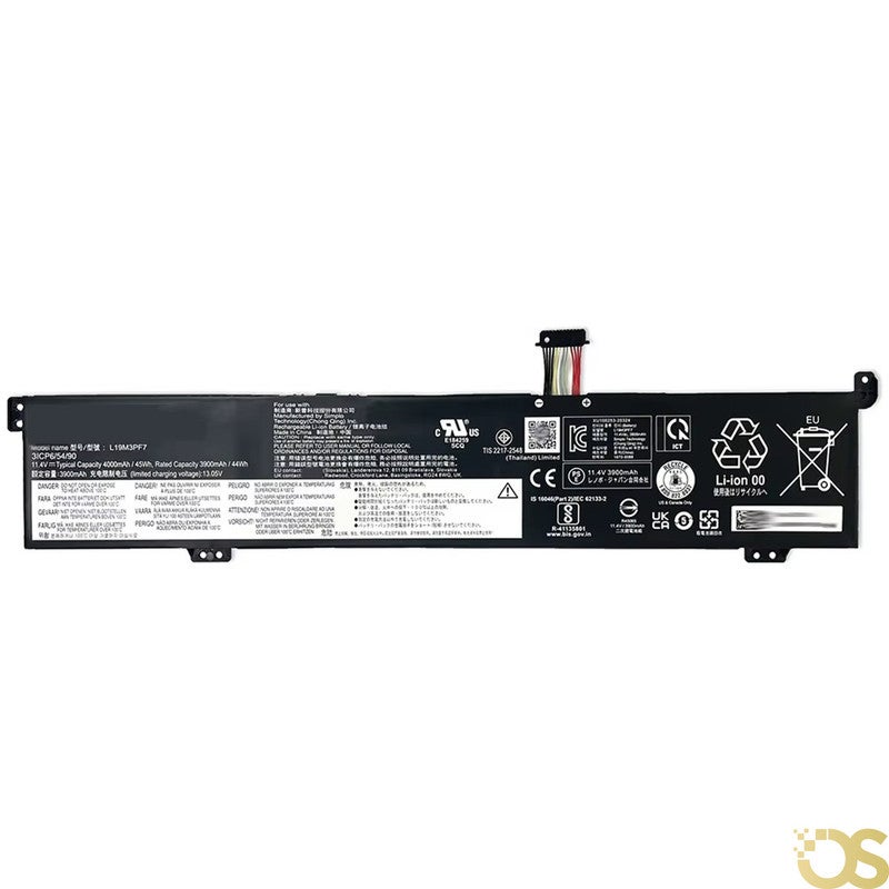 OS Battery Compatible with Lenovo IdeaPad Gaming 3-15ARH05 3-15IMH05 ThinkBook 15p IMH 15p G2 ITH L19M3PF7 From OS Store - 3 Month Warranty - Image 1