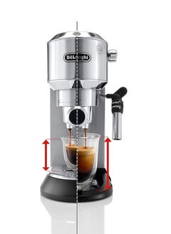 De'Longhi DeLonghi Dedica Style Pump Espresso Coffee Machine | Espresso, Cappuccino, Latte & More Recipe Options| Coffee Maker Machine for Home  - Image 5