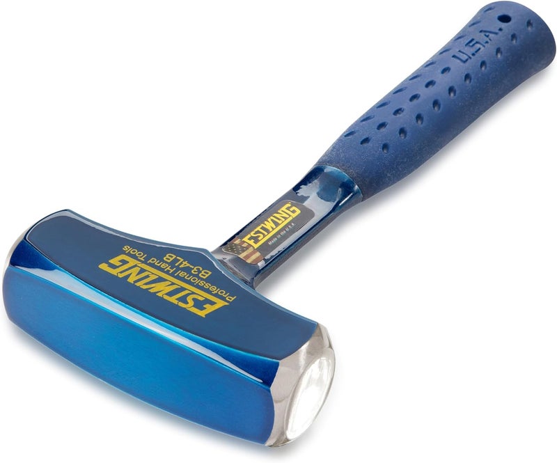 Estwing - B34LB Drilling/Crack Hammer - 4-Pound Sledge with Forged Steel Construction & Shock Reduction Grip - B3-4LB - Image 2