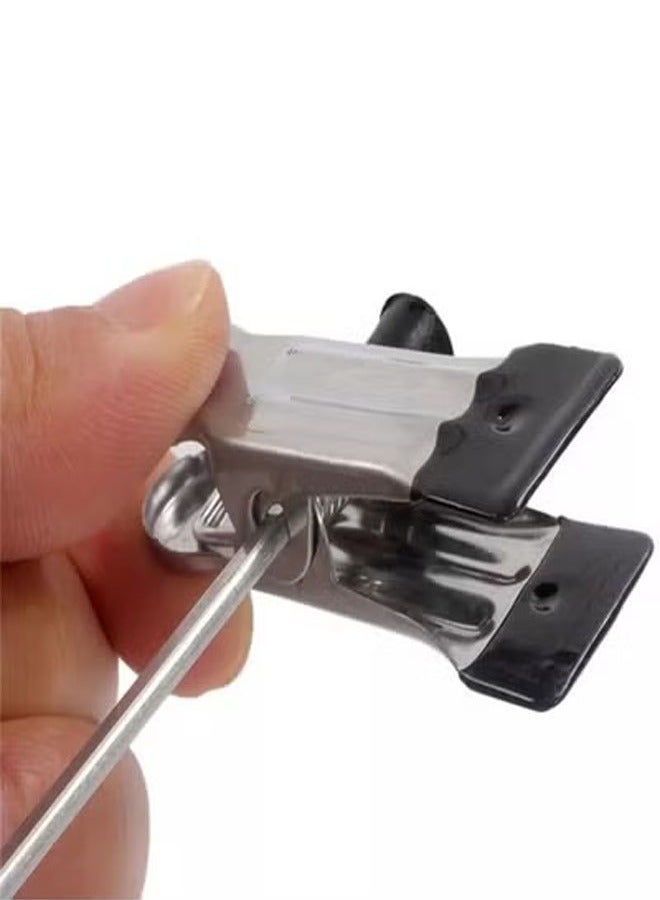 KLNAMAEAAN 20-Pieces Strong Clothes Hanger Drying Rack For Trouser Skirt Pants Non-Slip Stainless Steel - Image 5