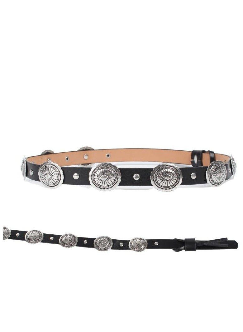 SYOSI أشرطة قبعات للرجال والنساء من رعاة البقر والإكسسوارات الغربية جلدية قابلة للتعديل حزام ناعم من PU بأسلوب حزام بديل لفيedora القش - Image 2