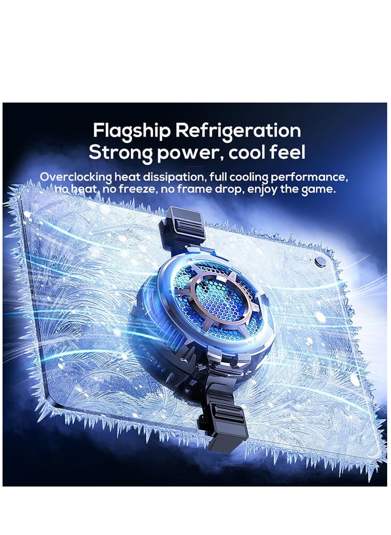 Magnetic iPad Cooler, Super Powerful Radiator with 3 Cooling Modes, Temperature Monitor LED Gaming Light,Elastic Silicone Buckle - pzsku/Z24ED4E6941C3E81C6D54Z/45/_/1692352724/16095aee-b2c4-4a43-9e6a-49c89c94ae04