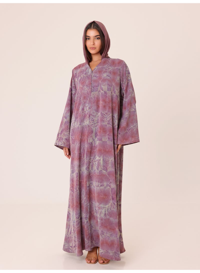 اكسا عباية فاخرة من زهرة الأثير - Image 5