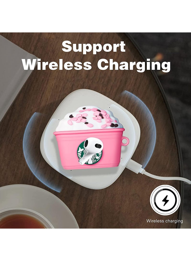 Case Soft Silicone Shockproof Cover for Apple Airpods Pro 2 New 3D Cute Cartoon Creative Fun Case Skin with Keychain Design - Image 5