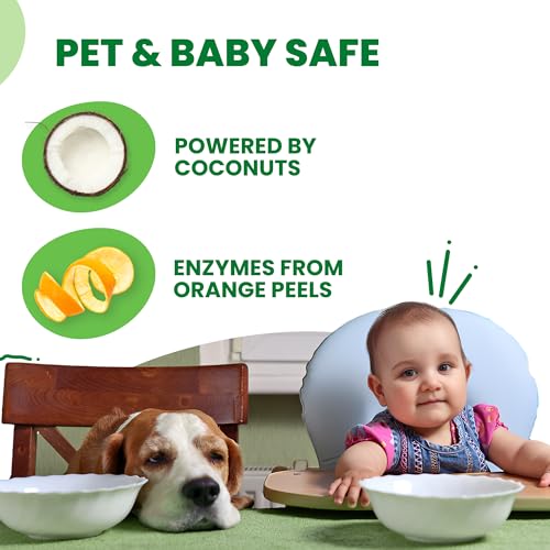 Happi Planet | Organic Dishwash Liquid Gel Refill Pack | 1L | Herbal, Natural, Plant Based, Biodegradable, Non Toxic, Eco-Friendly | Removes Tough Grease, Leaves No Residue, Baby & Pet Safe - Image 4