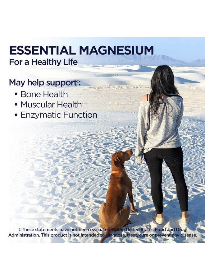 KAL Magnesium Glycinate Tablets, Fully Chelated, High Absorption Formula with Magnesium Bisglycinate Chelate for Nerve, Muscle & Bone Health Support, Vegan, Gluten Free, Value Size, 240 Tablets - Image 3