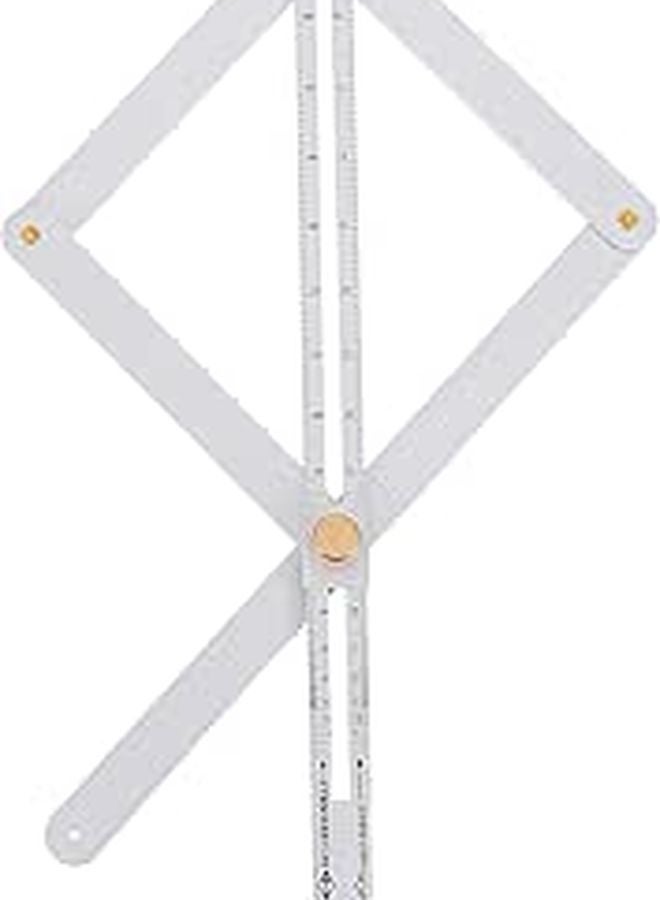 Kisangel Stainless Steel Protractor Angle Finder Gauge for Woodworking and Home Improvement - Image 1