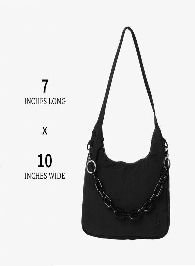 Thread Wallets Thread Penny Bag - Compact purses for women - Small Purse with Pockets, Small Handbag, Travel Purse (Black) - Image 4