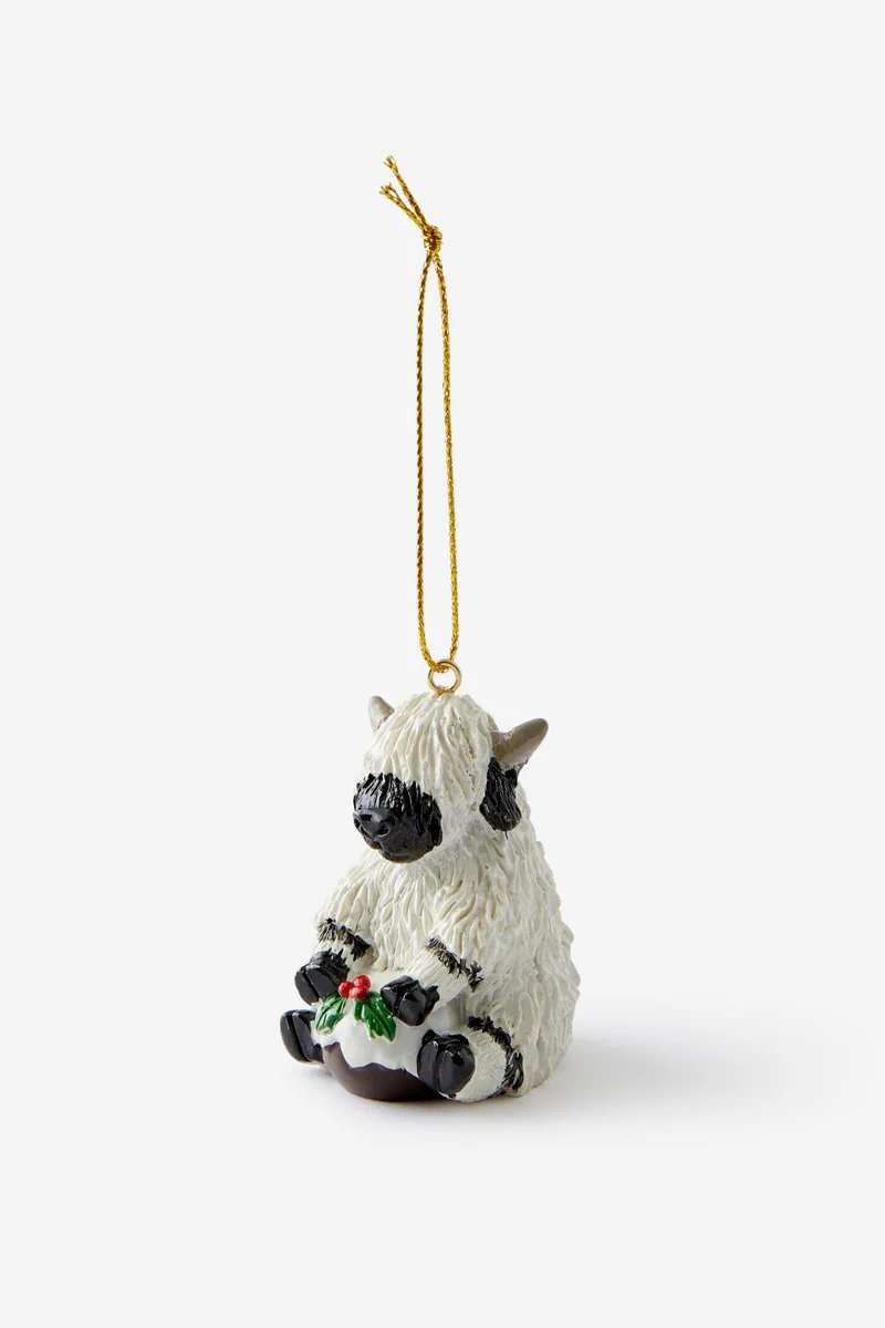 تايبو زينة عيد الميلاد من الراتنج