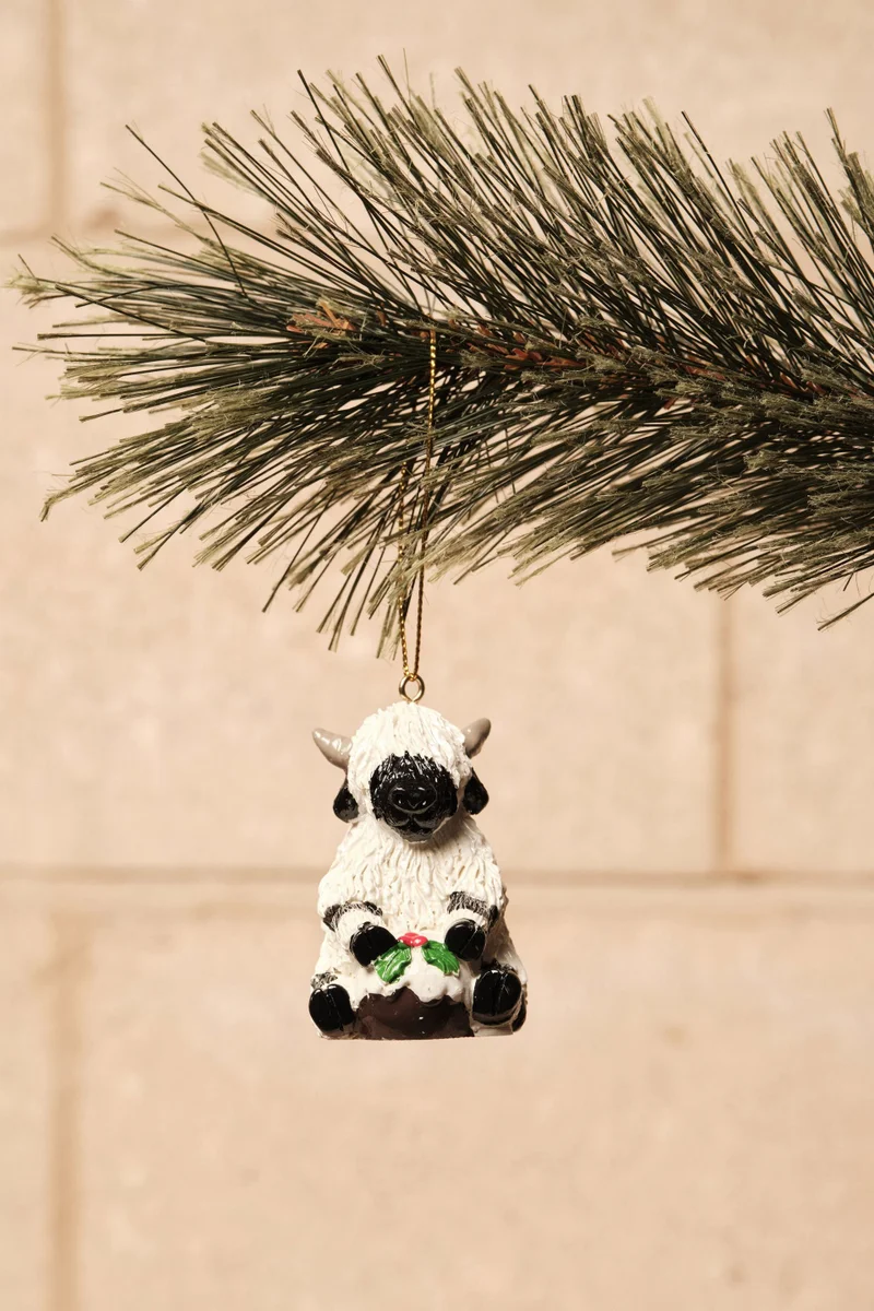 تايبو زينة عيد الميلاد من الراتنج