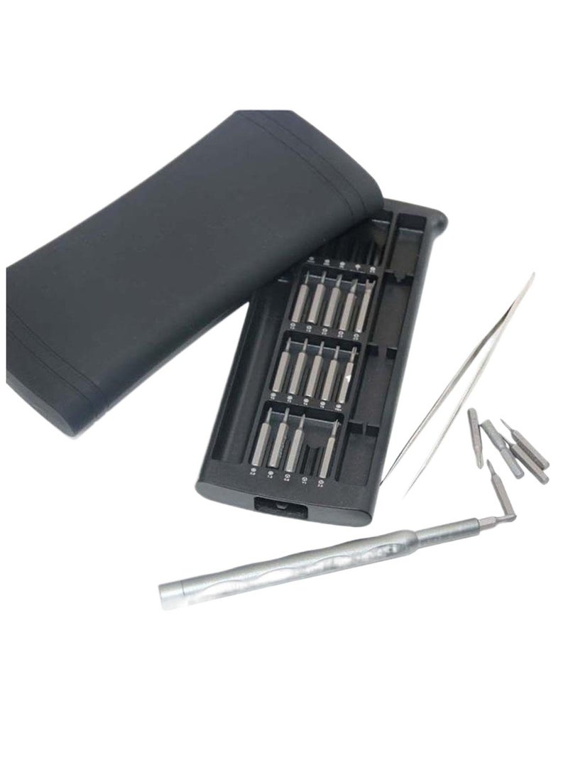 general 22 in 1 Screwdriver Set Steel Precision Bits Manual Repair Tool Anti-Slip Handle Storage Case for Phone Glasses Small Appliance - Image 3