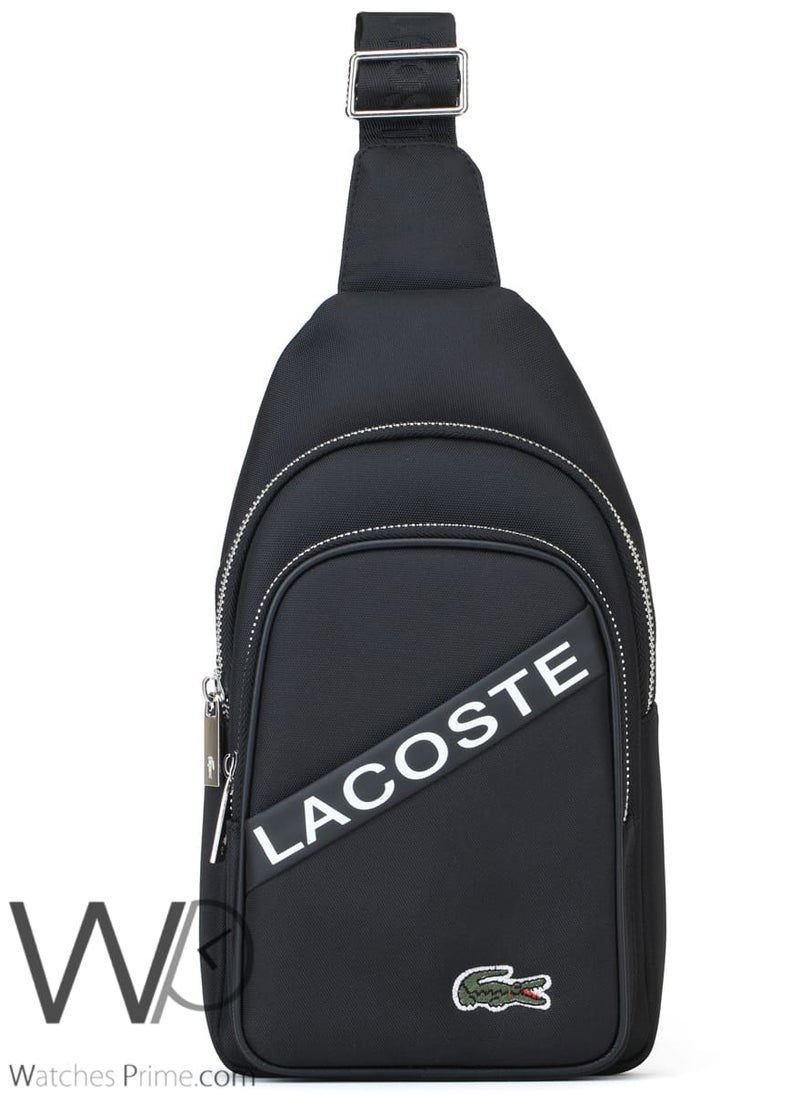 LACOSTE Shoulder Lacoste Black Bag Men  - Image 1