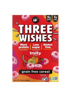 Three Wishes Three Wishes, Grain Free Cereal, Fruity, 8.6 oz (245 g)  - Image 1