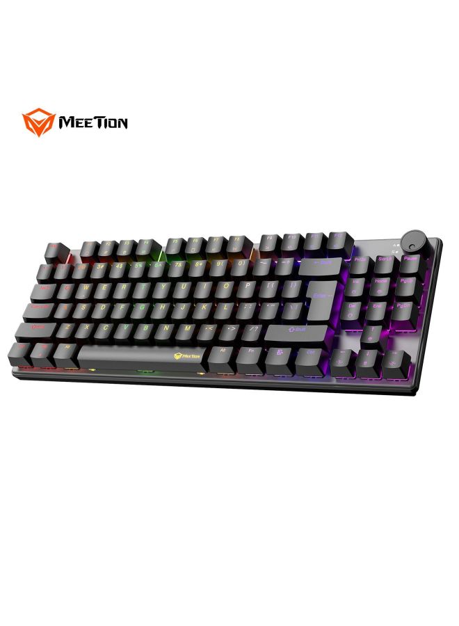 Mi Shen Red Axis Mechanical Keyboard Rgb Multi-mode Connection Gaming Customization E-sports Valorant Desktop Computer