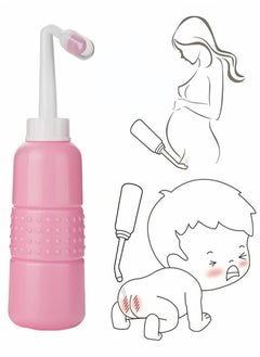 Generic Mom Upside Down Peri Bottle for Postpartum Care | The Original Fridababy MomWasher for Perineal Recovery and Cleansing After Birth. Color: Pink  - Image 1
