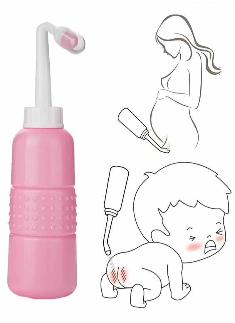 Generic Mom Upside Down Peri Bottle for Postpartum Care | The Original Fridababy MomWasher for Perineal Recovery and Cleansing After Birth. Color: Pink  - Image 1