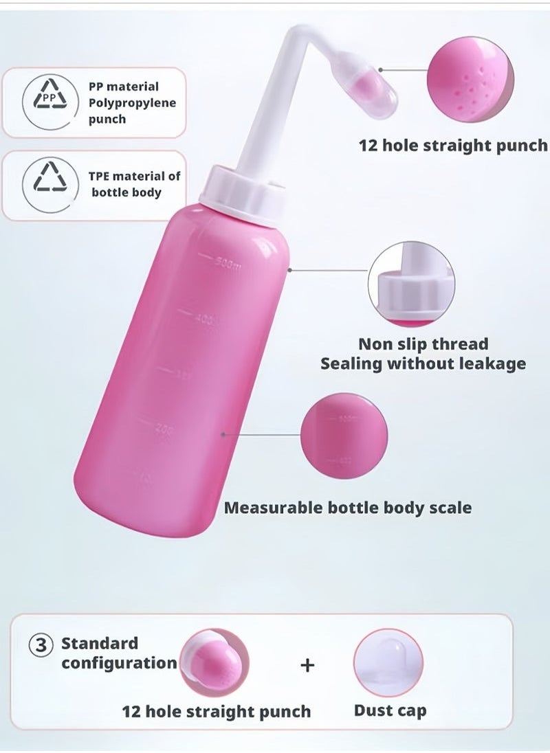 Generic Mom Upside Down Peri Bottle for Postpartum Care | The Original Fridababy MomWasher for Perineal Recovery and Cleansing After Birth. Color: Pink  - Image 4