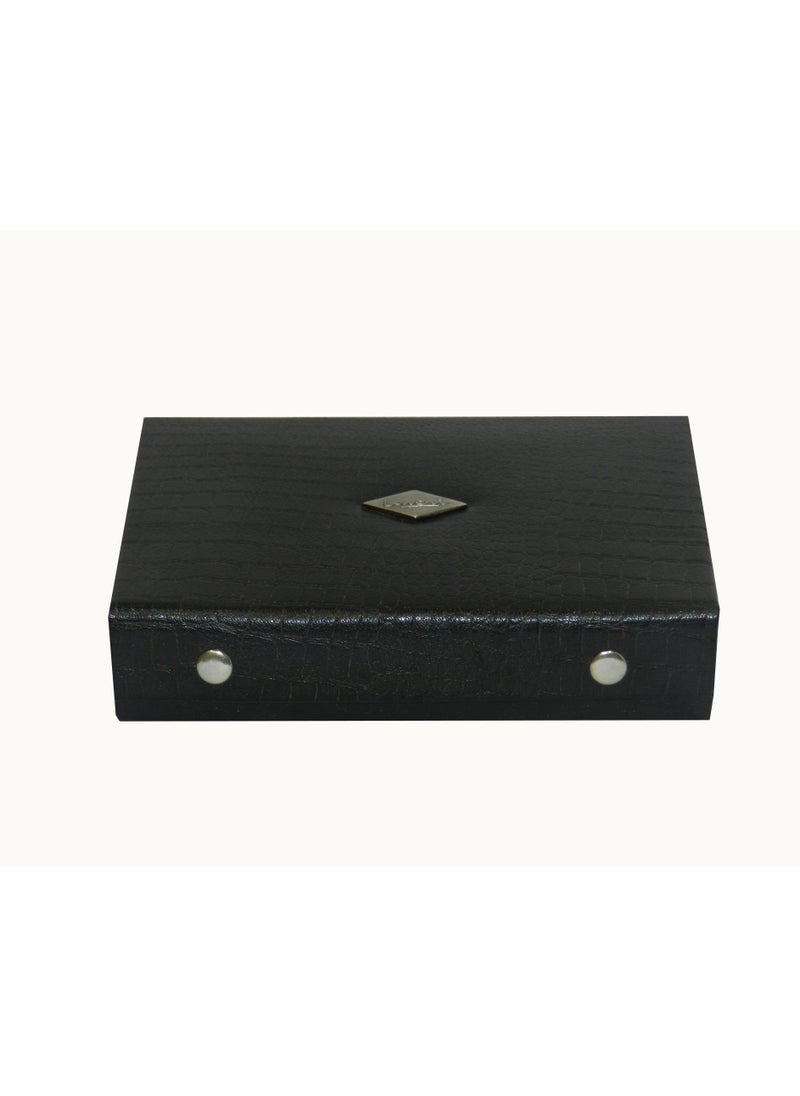 LAVERI LEATHER - Laveri Jewellery Box Ring Necklace Earring Bracelet Storage Box Leather Multifunction Jewelry Organizer Box - Image 1
