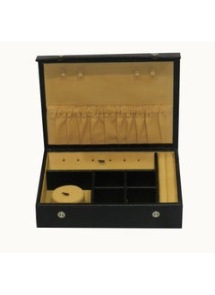 Laveri Jewellery Box Ring Necklace Earring Bracelet Storage Box Leather Multifunction Jewelry Organizer Box